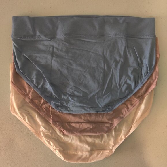 OPEN BOX Felina Women's High Waist 3 Pack Underwear Multicolor Size S $60 1C416 - Picture 2 of 2